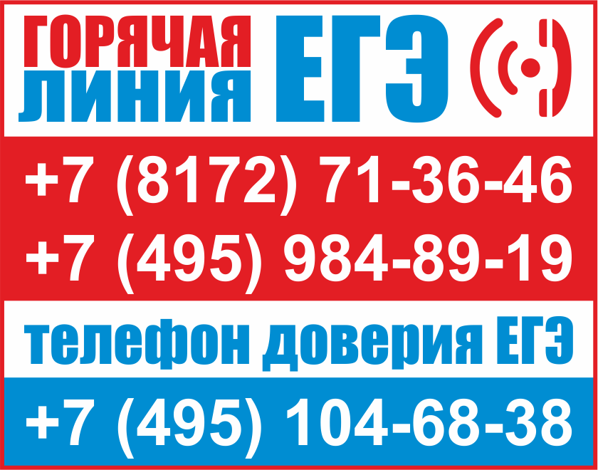 Горячая линия ЕГЭ-2017